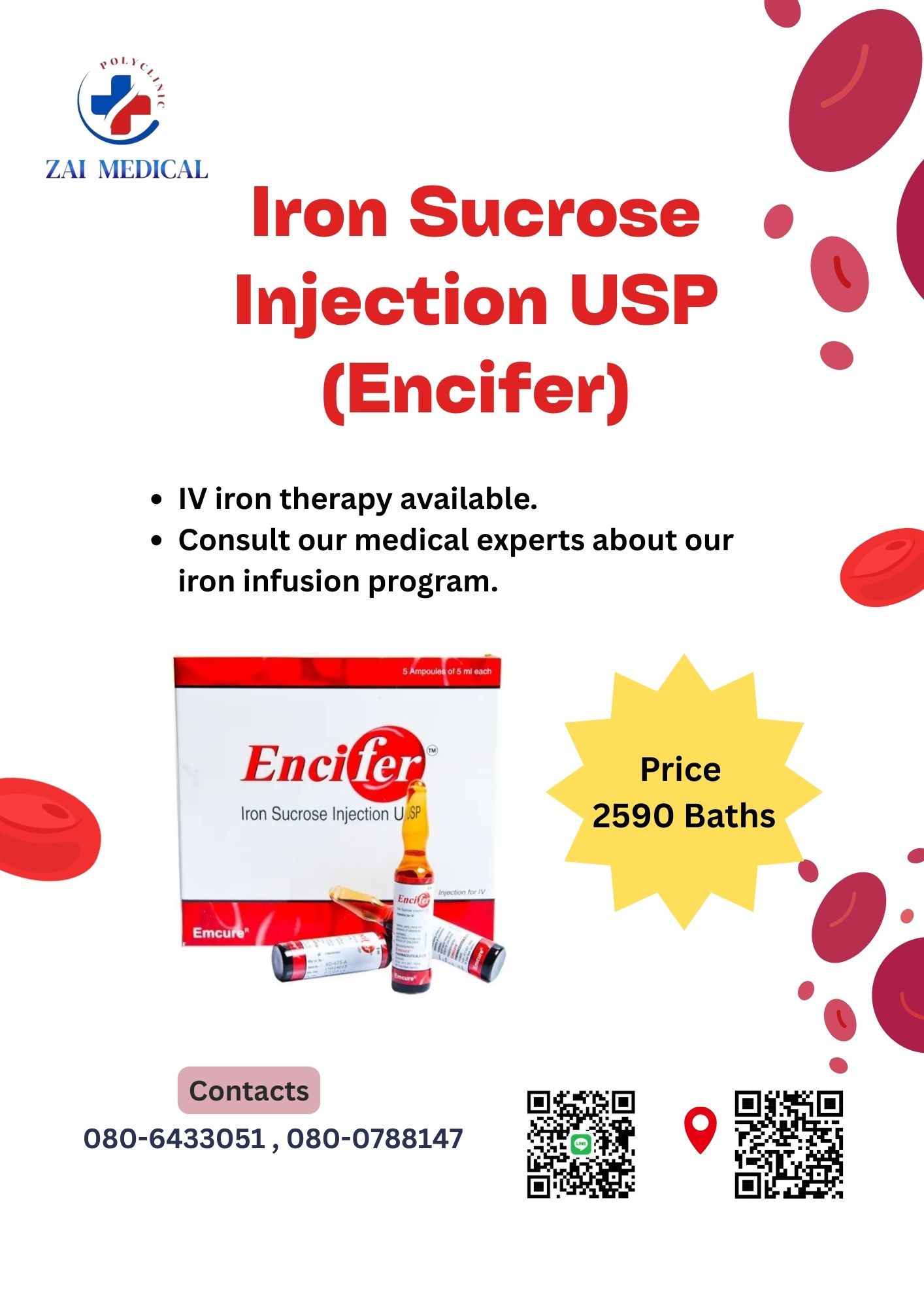 Iron Sucrose Injection USP